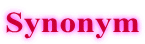 Synonym